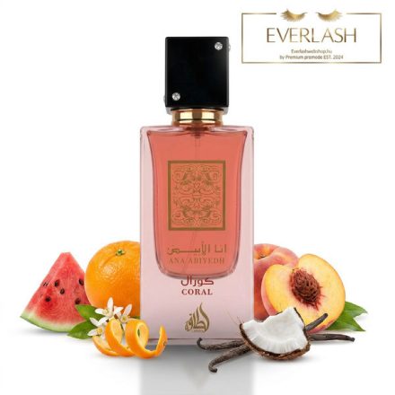 Lattafa Ana Abiyedh Coral Eau de Parfum 60 ml – Uniszex arab parfüm