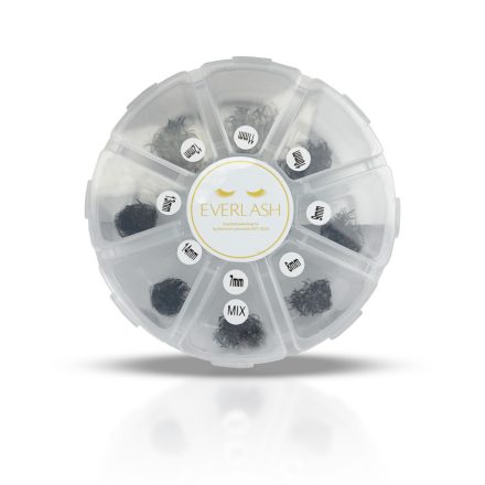 10D PROMADE  NARROW Kördobozos Műszempilla Mix 1200 fan