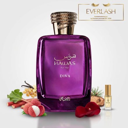 Rasasi Hawas Diva Eau de Parfum 100 ml – Női arab parfüm